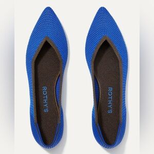 [EUC] ROTHY’S The Point in Lazuli Blue limited edition. Size 9.5